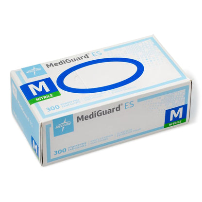 GLOVE, EXAM NITRILE MED N/S BLU (300/BX 10BX/CS)