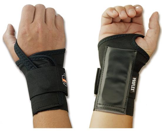 WRIST SUPPORT, PROFLEX 4000 BLK LT XLG