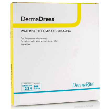 DRESSING, DERMADRESS 4"X4" (10/BX)