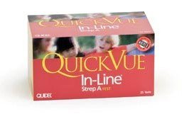 SWAB, CONTROL QUICKVUE STREP ATEST POSITIVE/NEGATIVE (12/ST)