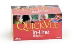SWAB, CONTROL QUICKVUE STREP ATEST POSITIVE/NEGATIVE (12/ST)