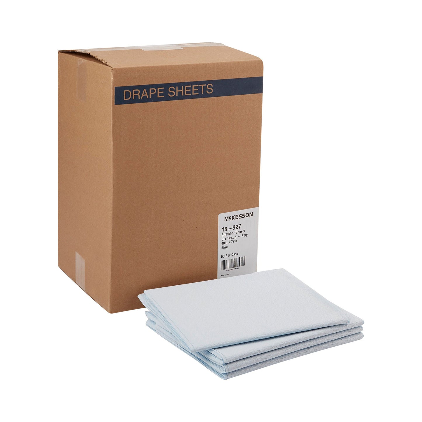 SHEET, STRETCHER T/P HW BLU 40X72 (50/CS)