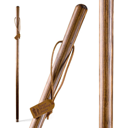 STICK, WALKING WOOD PINE BRAZOS FREE FORM BRN 55"