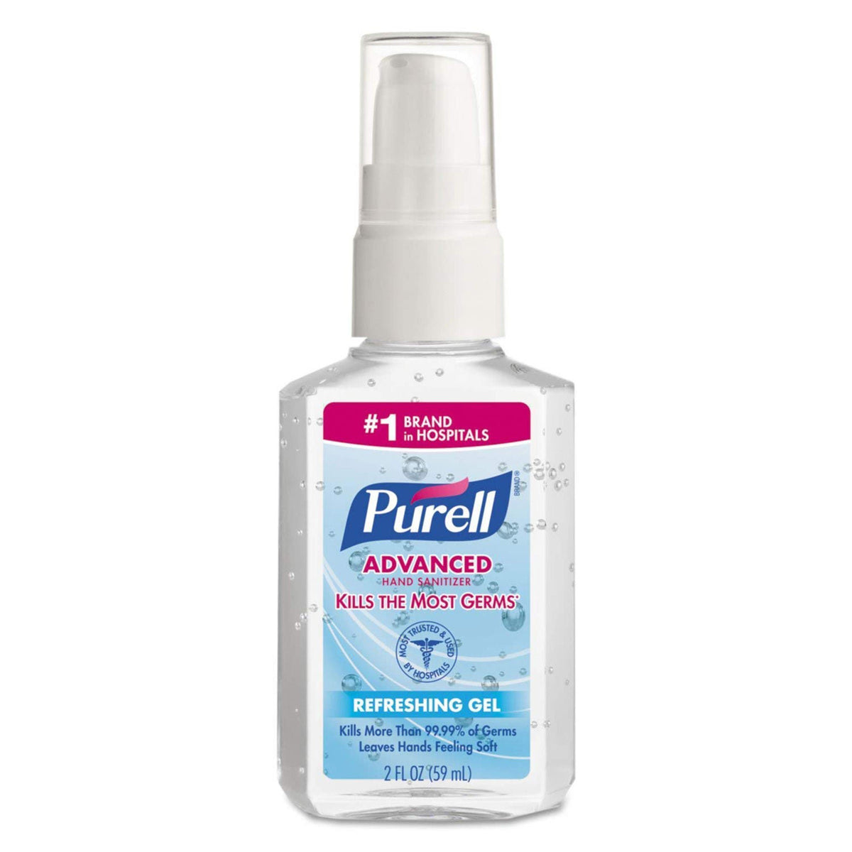 SANITIZER, PURELL HAND 2OZ PUMP (24/CS)