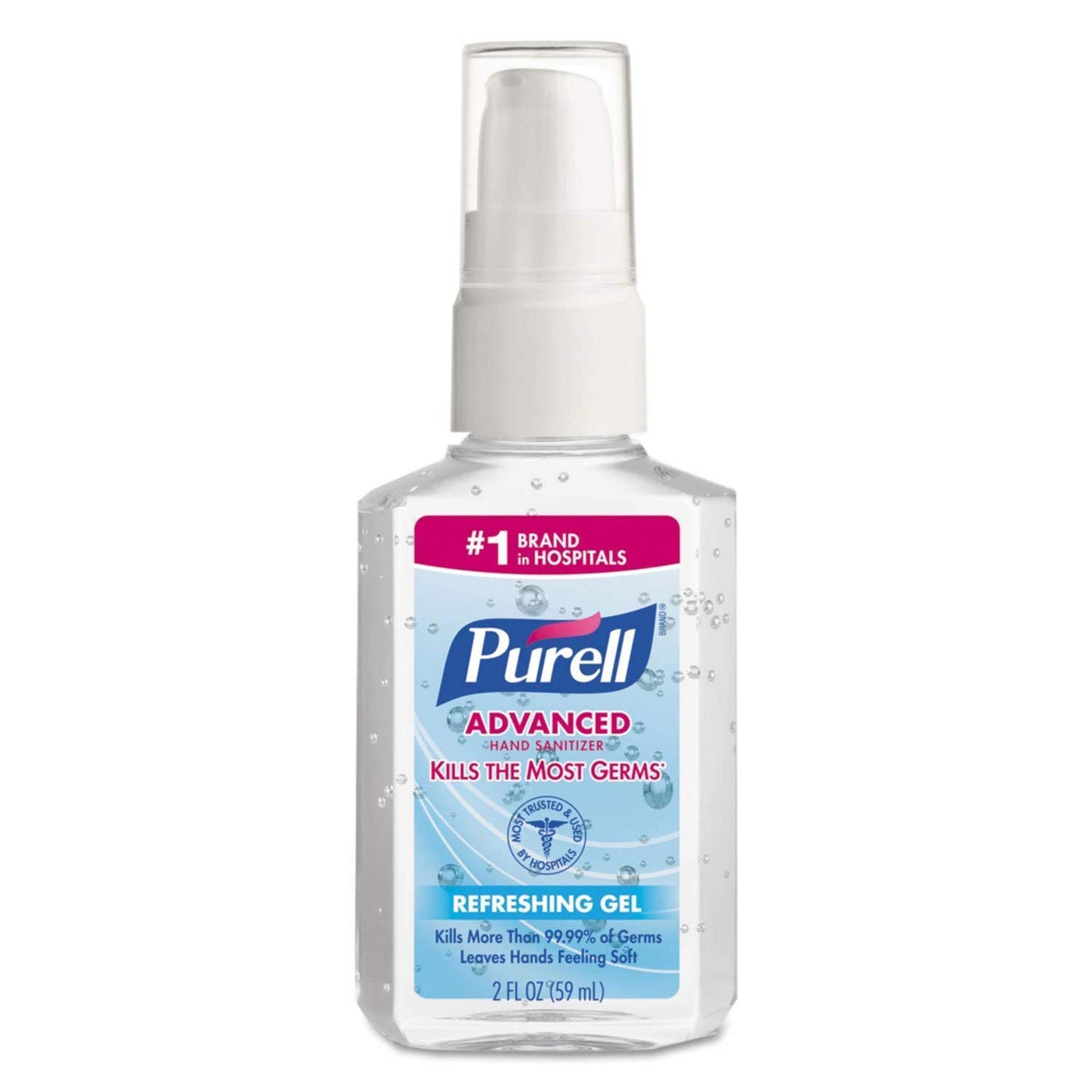 SANITIZER, PURELL HAND 2OZ PUMP (24/CS)