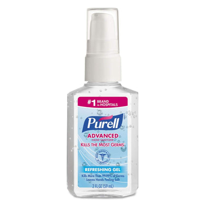 SANITIZER, PURELL HAND 2OZ PUMP (24/CS)
