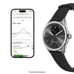 SMARTWATCH, HEART HEALTH HYBRID SCANWATCH 2 BLK 42MM
