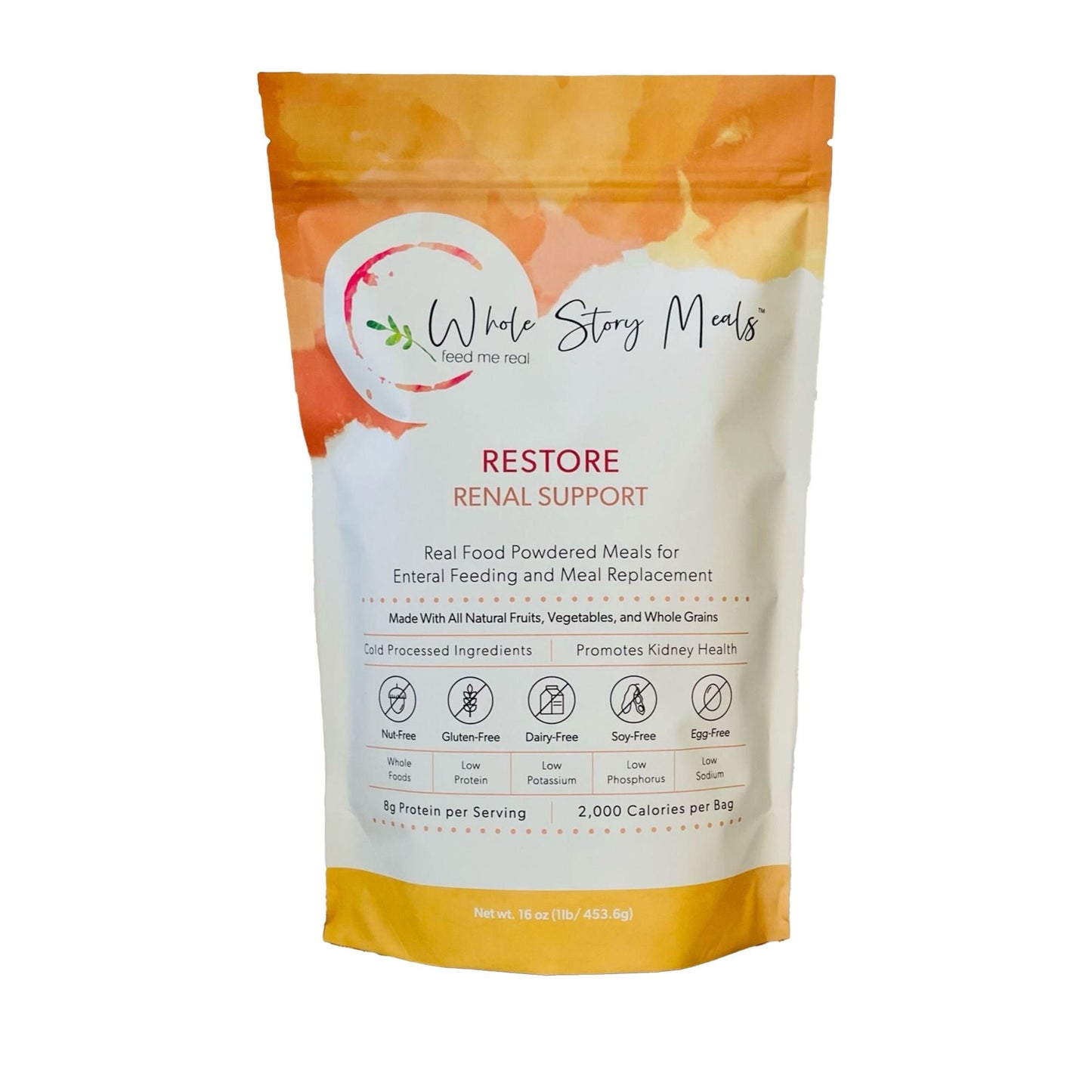 FOOD, POWDERED RESTORE RENAL SUPPORT 16OZ (30/CS)