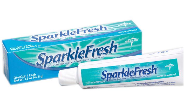 TOOTHPASTE, SPARKLE FRESH FLUORIDE (144/BX 5BX/CS)