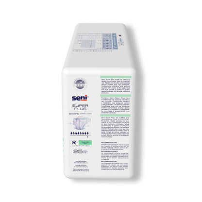 BRIEF, INCONT SENI SUPER PLUS REG 40"-50" (25/PK 3PK/CS)