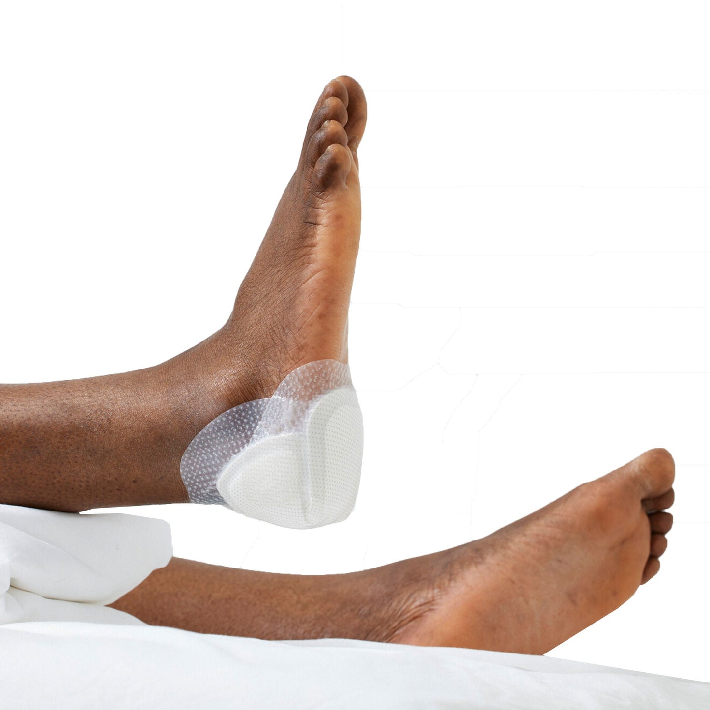 DRESSING, FOAM SILICONE FIT BIATAIN HEEL 7.2X6.6" (5/BX)