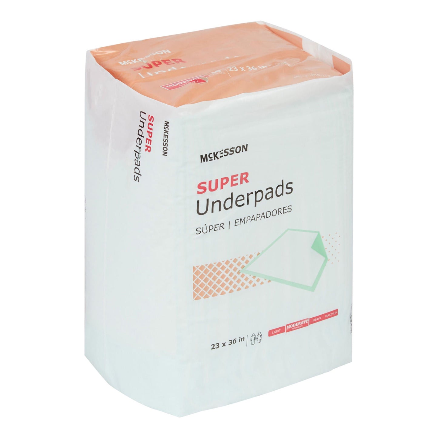 UNDERPAD, MODERATE ABSRB 23X36(120/CS)