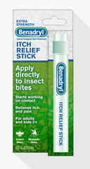 BENADRYL ITCH RELIEF, STICK 14ML (24/CS) J&JOTC