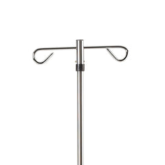 POLE, IV W/2 HOOKS