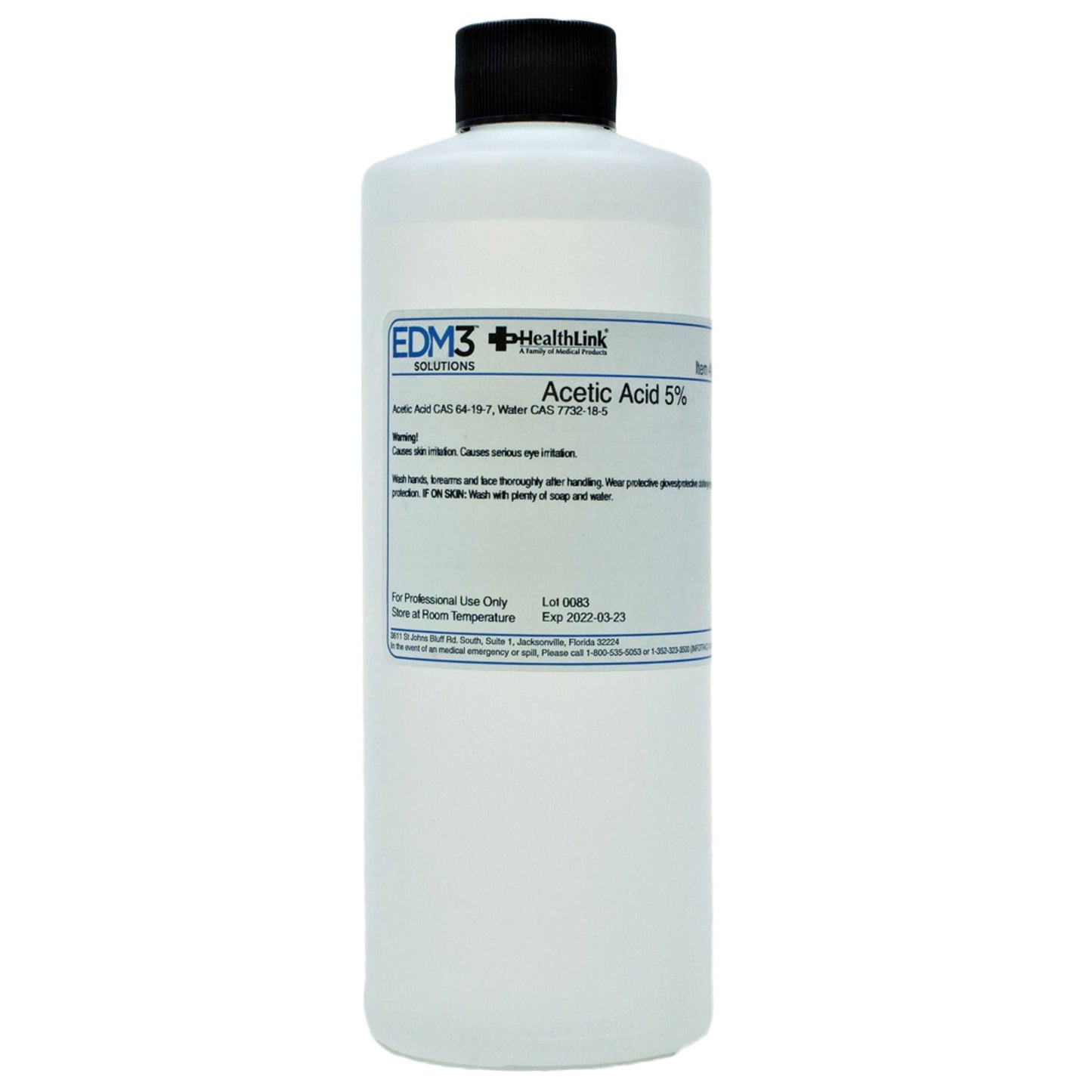 ACID, ACETIC 5% 16OZ BICINF