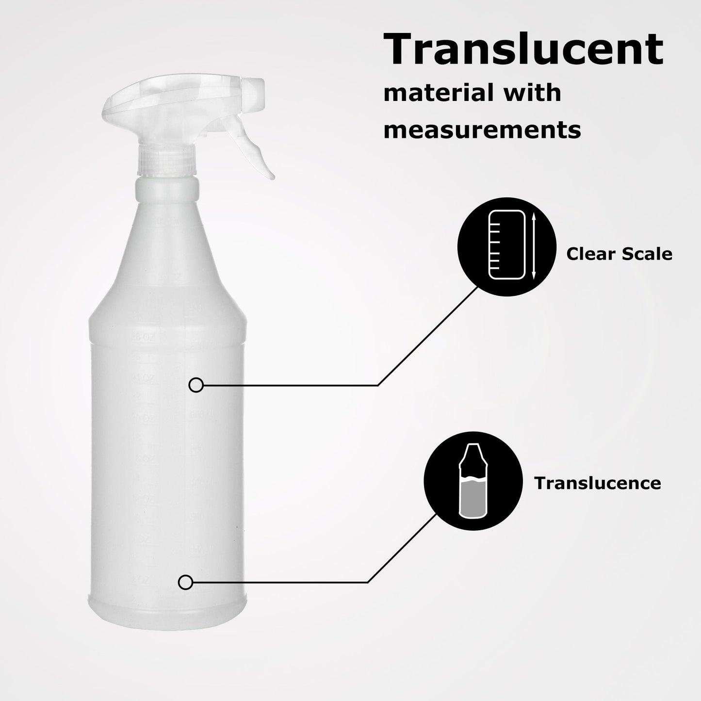 BOTTLE, EMPTY W/SPRAYER 16OZ