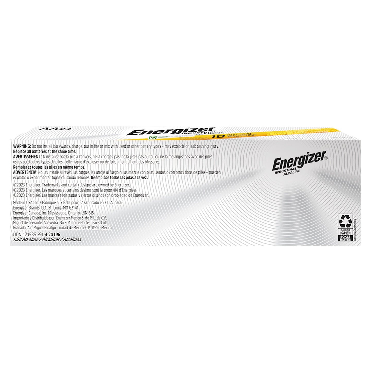 BATTERY AA ALKALINE