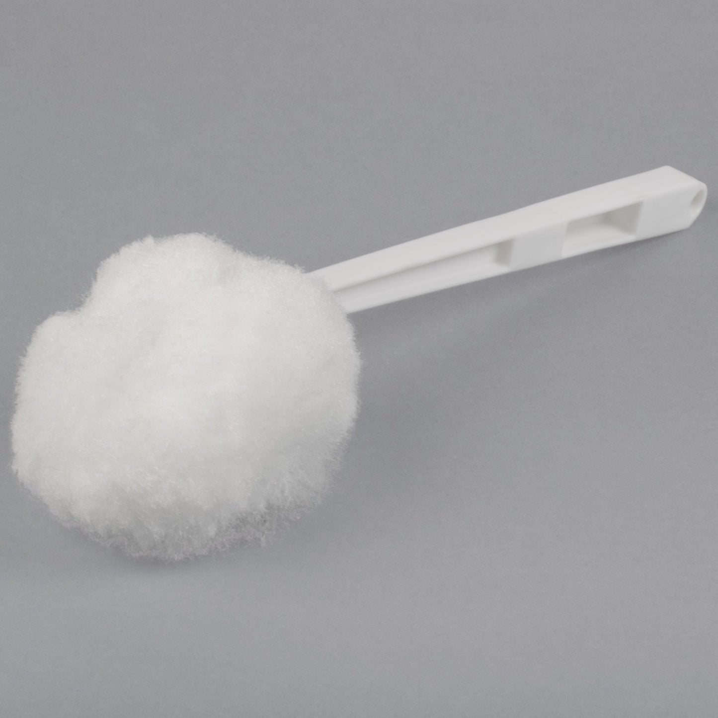 BRUSH, TOILET PUFF WHT (100/CS)