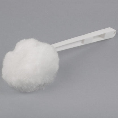 BRUSH, TOILET PUFF WHT (100/CS)