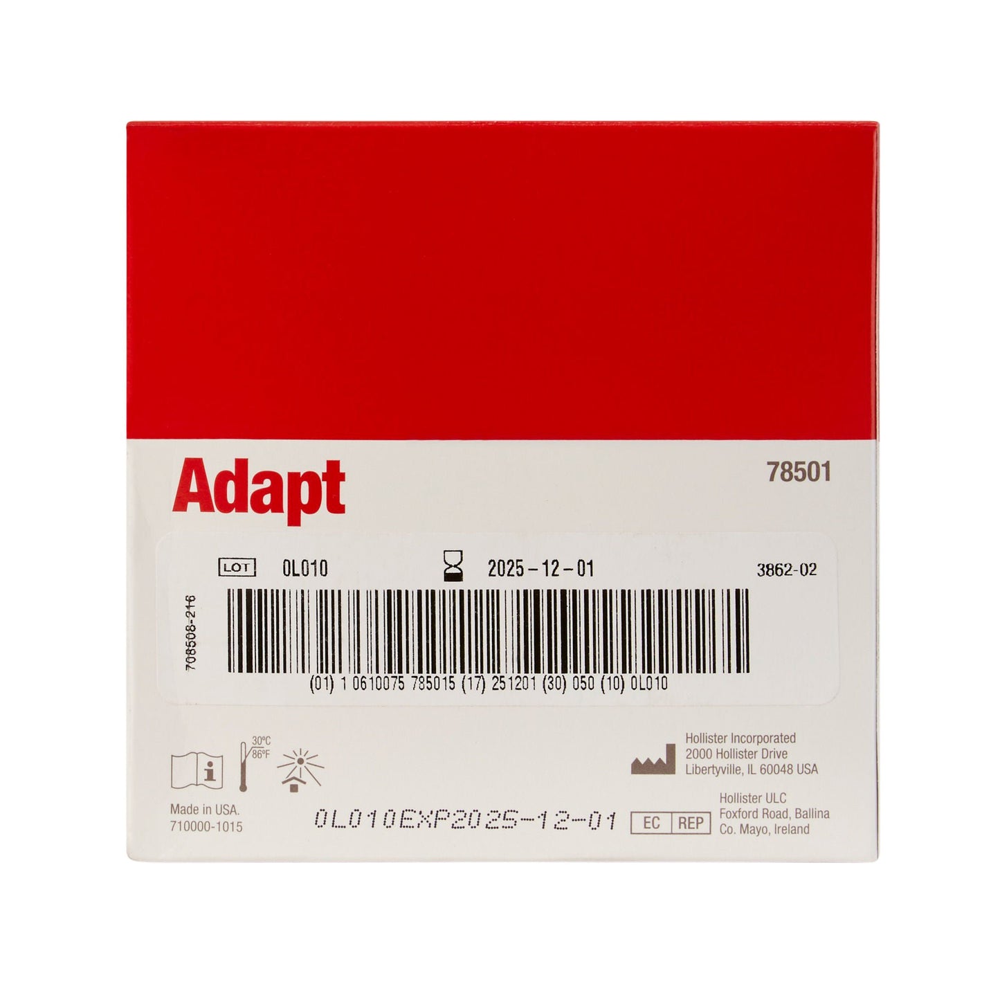 DEODORANT, ADAPT LUBRICATING 8ML PKTS (50/BX)
