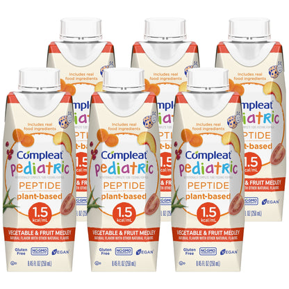 COMPLEAT PEPTIDE, PED VEG/FRUIT MEDLEY 1.5CAL 250ML (24/CS)