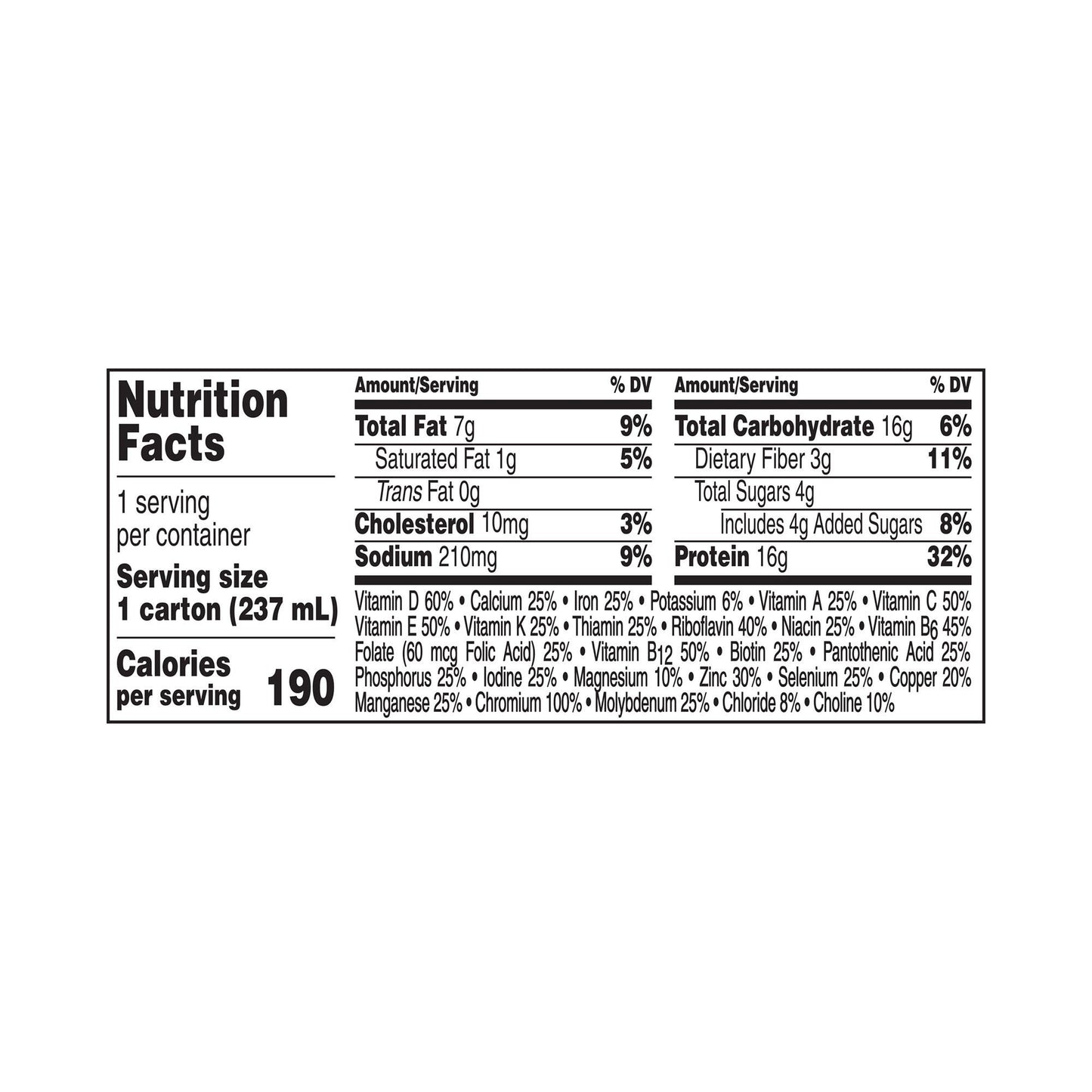 Boost® Glucose Control Strawberry Balanced Nutritional Drink, 8-ounce carton