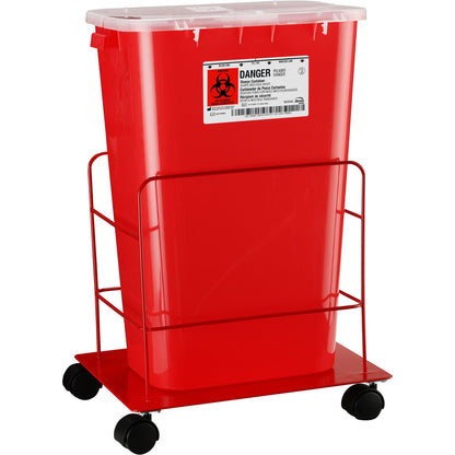 CART, RED 8-11GAL (1/CS)