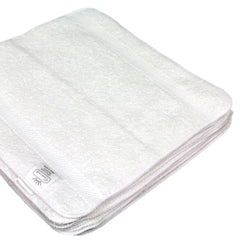 WASHCLOTH, ELEGENCE 1.5LB WHT 12"X12" (12/DZ)