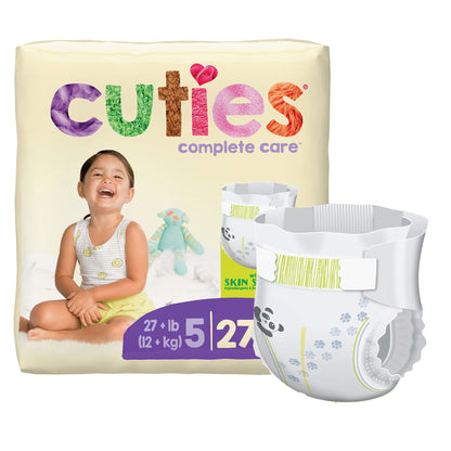 DIAPER, BABY CUTIES SIZE5 (27/PK 4PK/CS)