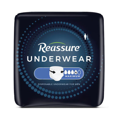 Reassure® Maximum Absorbent Underwear for Men, Heavy Absorbency, 2X-Large