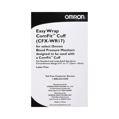 CUFF, RPLCMNT BLK COMFIT BP760N/761/785N/786 OMRON