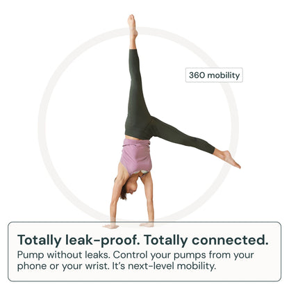PUMP, BREAST 3.0 LEAK-PROOF WEARABLE DBL ELEC 24MM (1/CS)