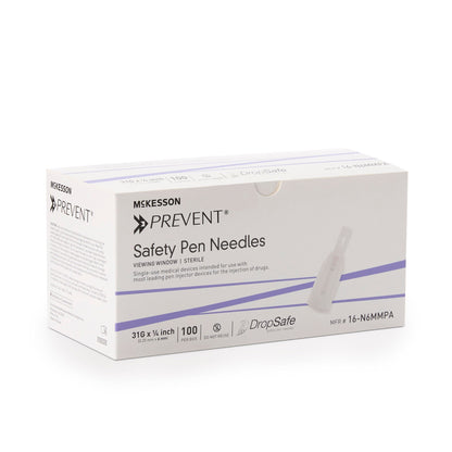 NEEDLE, SAFETY PEN 31GX6MM (100EA/BX 20BX/CS)