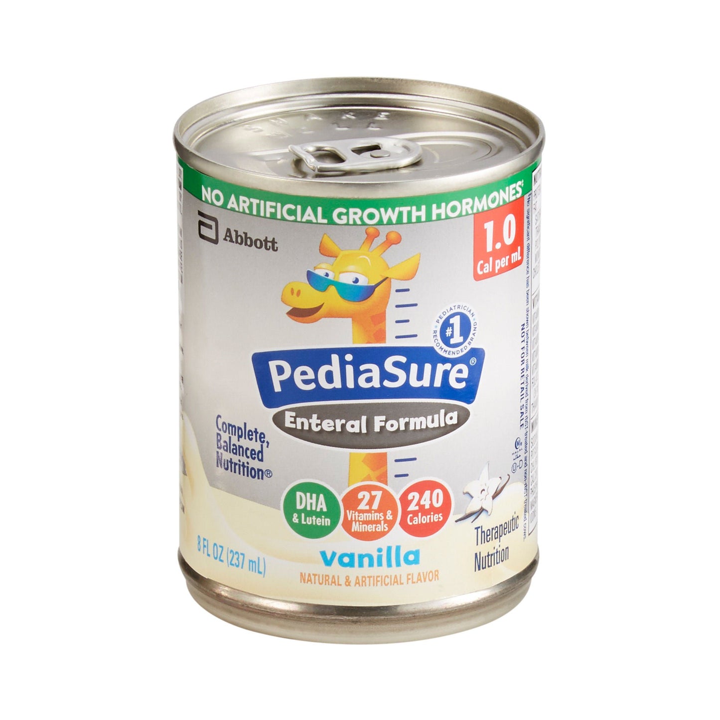 PEDIASURE, ENTERAL RTF VAN 1.0CAL 8OZ (24/CS)