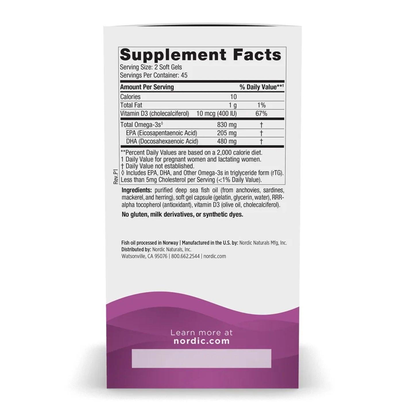 SUPPLEMENT, PRENATAL DHA (90CT/BT 12BT/CS)