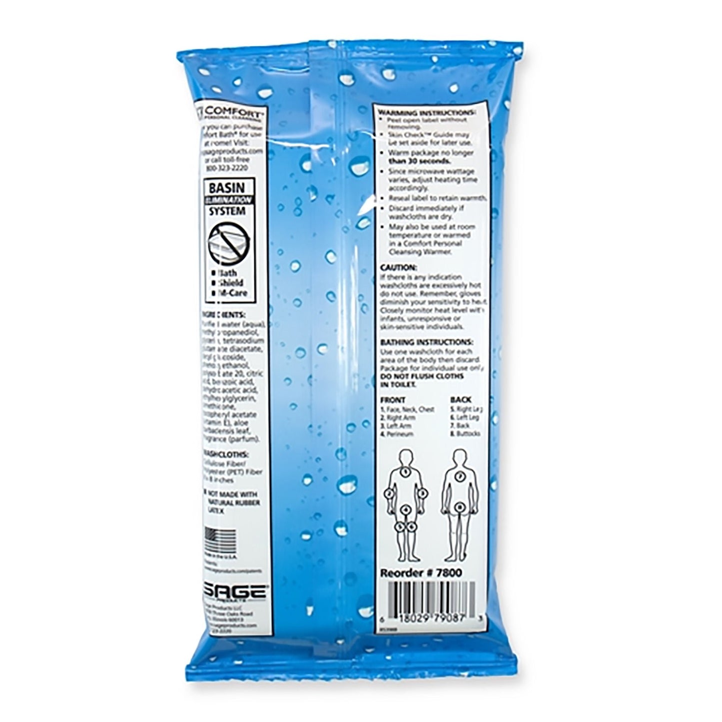 BATHING SYSTEM, (30PK/BX 2BX//CS) EC