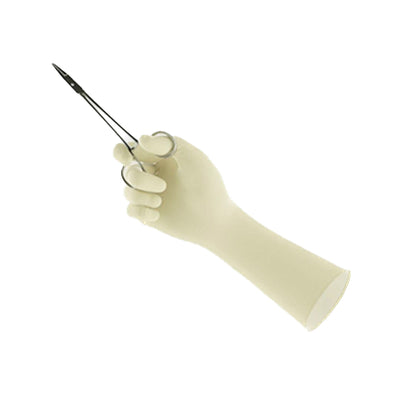 GLOVE, SURG LTX 8.5 STR2 SMTH (50PR/BX 4BX/CS)