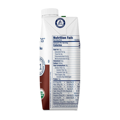 SHAKE, NUTRITION KATE FARMS CHOCOLATE 11FL OZ 325ML (12/CS)