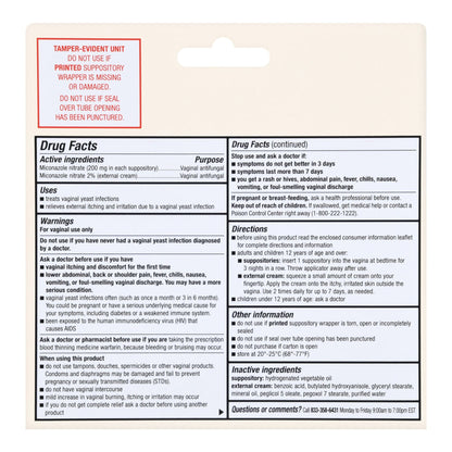 MICONAZOLE 3, CRM FT W/DISP APPLCOMBO KIT .32OZ