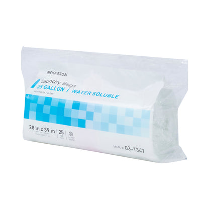 BAG, WATER SOLUBLE HEAVY DUTY 28"X39" 30-35GL (100/CS)