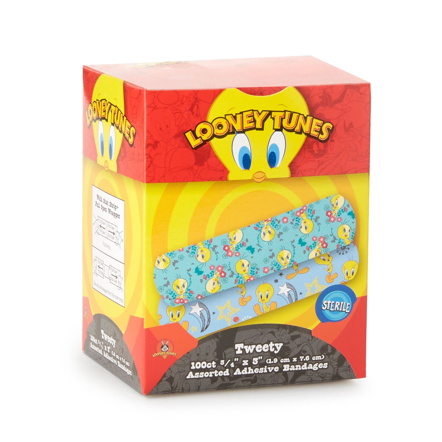 BANDAGE, ADH TWEETIE BOY/GIRL 3/4"X3" (100/BX 12BX/CS)