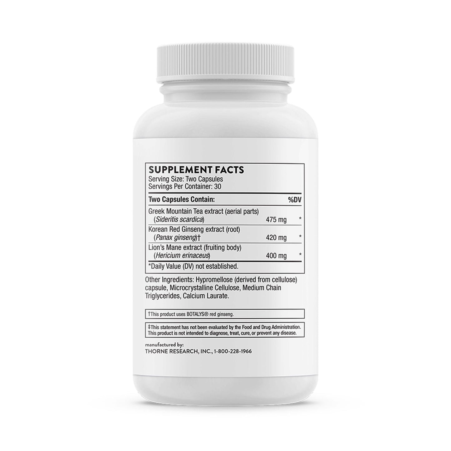 SUPPLEMENT, CAP GINSENG PLUS (60/BT)