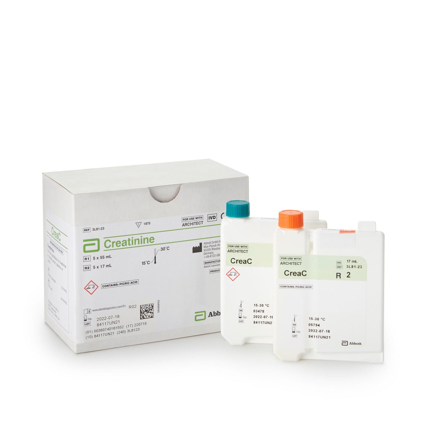 REAGENT, AERO CREATININE 1875TST D/S