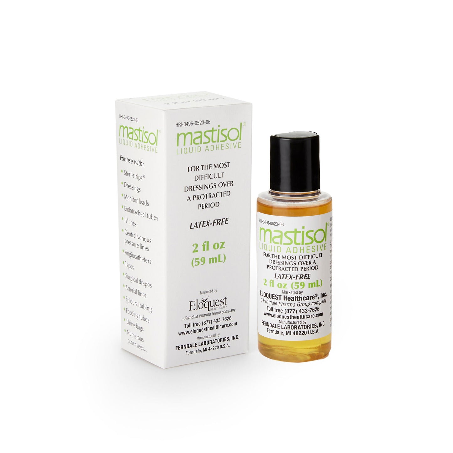 BANDAGE, LIQ ADH MASTISOL 2OZ (12/BX)