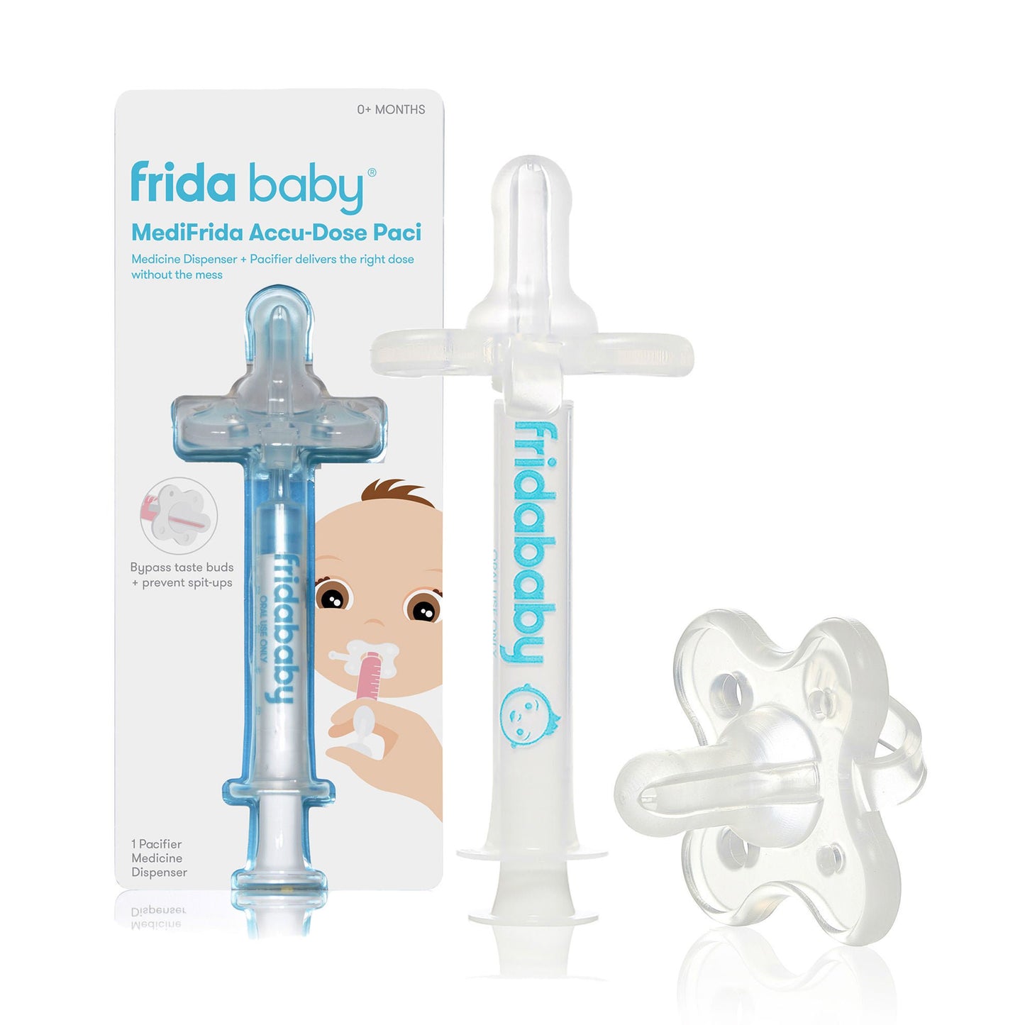 PACIFIER, ACCU-DOSE MEDIFRIDA FRIDABABY (24/CS)