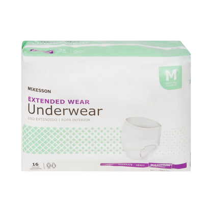 UNDERWEAR, EXTENDED WEAR MED 32-44 (16EA/BG 4BG/CS)