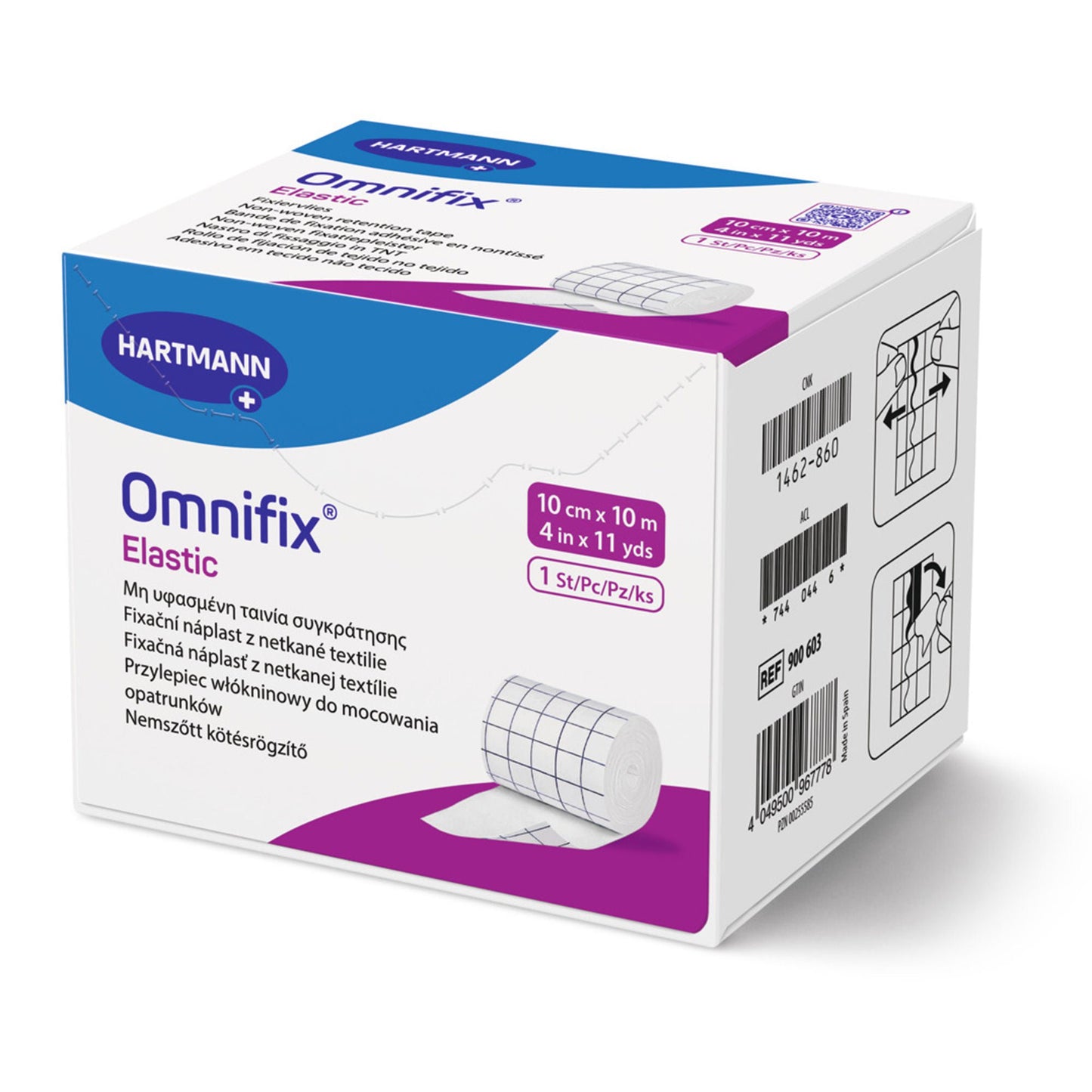TAPE, OMNIFIX RETENTION ELAS 4"X11YDS (36RL/CS)
