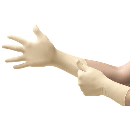GLOVE, EXAM LTX MED N/S EXTCF (50/BX 10BX/CS)