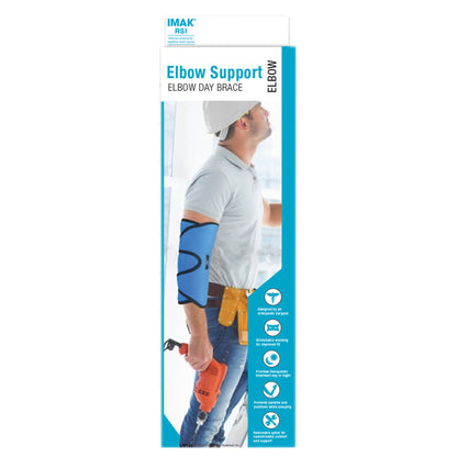ELBOW SUPPORT, IMAK F/CUBITAL TUNNEL SYNDROME BLU XLG