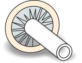 CATHETER, EXT TEXAS STYLE TU 35MM LG 2" (50/CS)